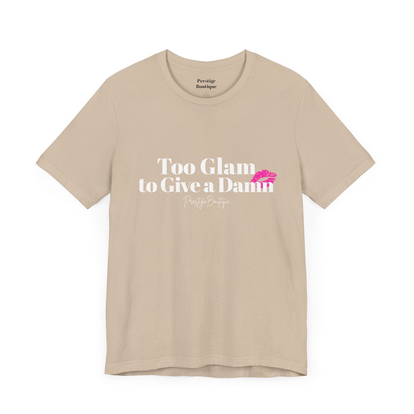 Playful Pink Kiss Graphic Unisex Jersey Tee