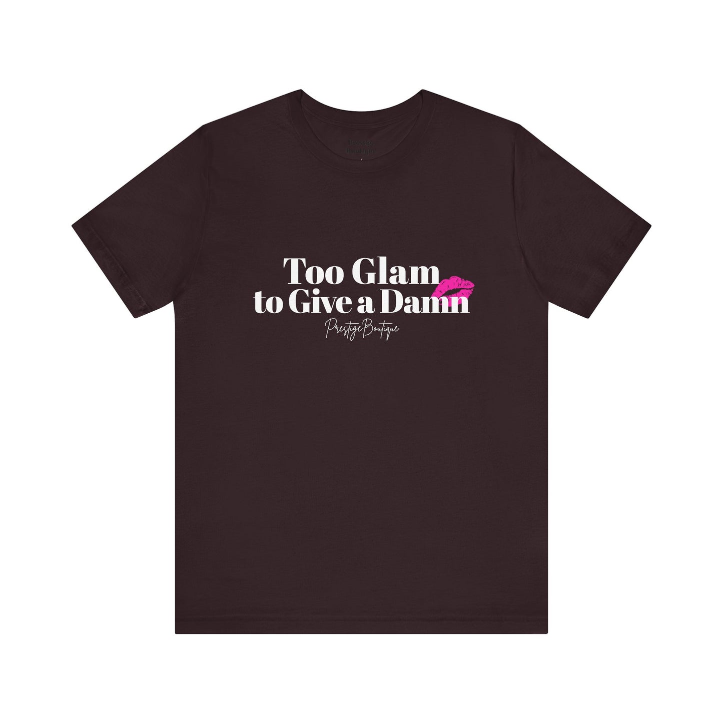 Playful Pink Kiss Graphic Unisex Jersey Tee