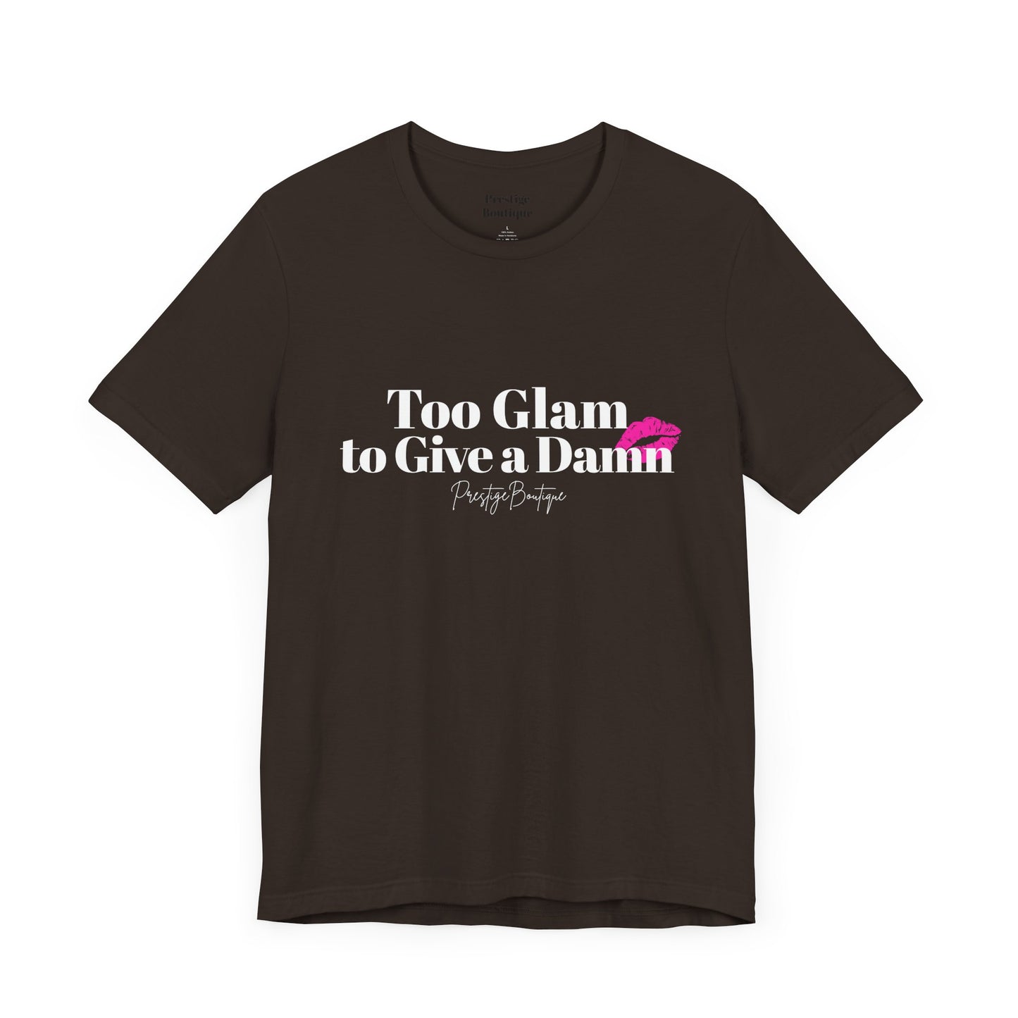 Playful Pink Kiss Graphic Unisex Jersey Tee