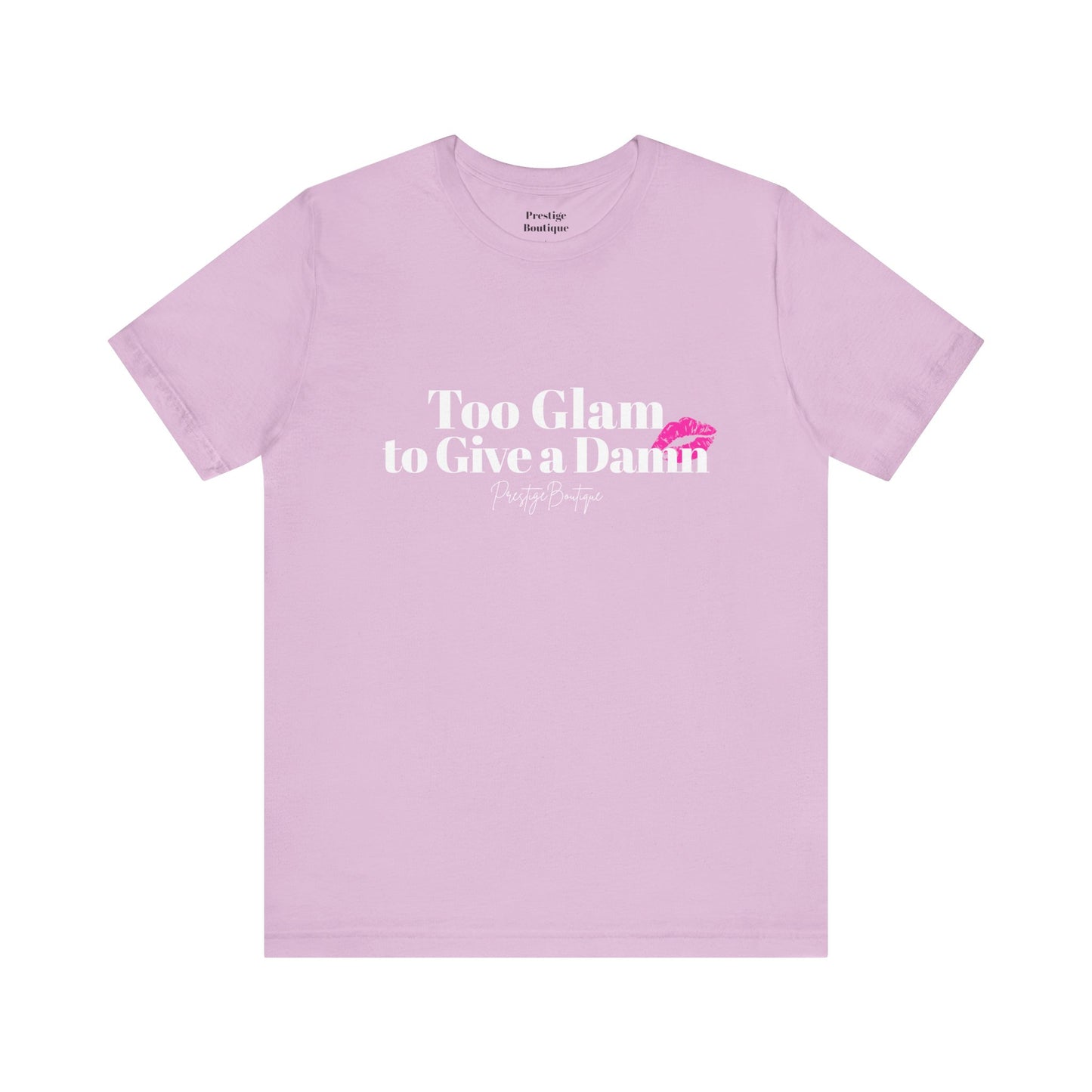 Playful Pink Kiss Graphic Unisex Jersey Tee