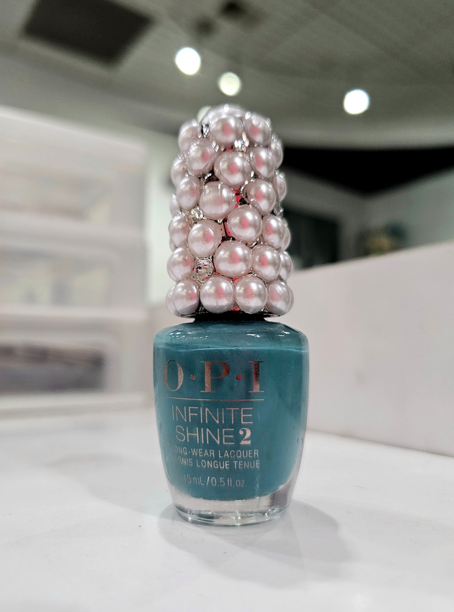 Add a Little Sparkle To Your Life Embellished Nail Polish - Custom, Hand Made Item