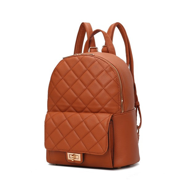 MKF Dimitria Quilted Women Backpack by Mia K