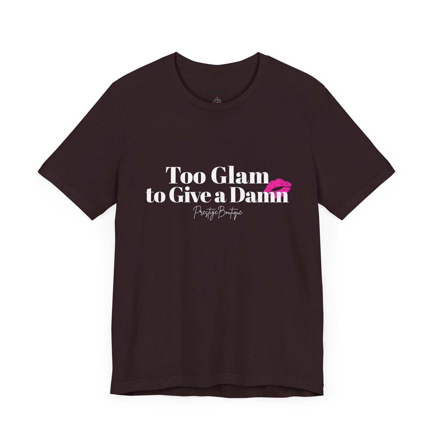 Playful Pink Kiss Graphic Unisex Jersey Tee