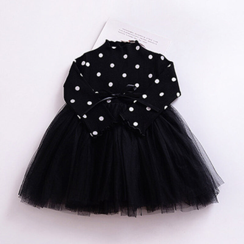 Western-style print princess dress