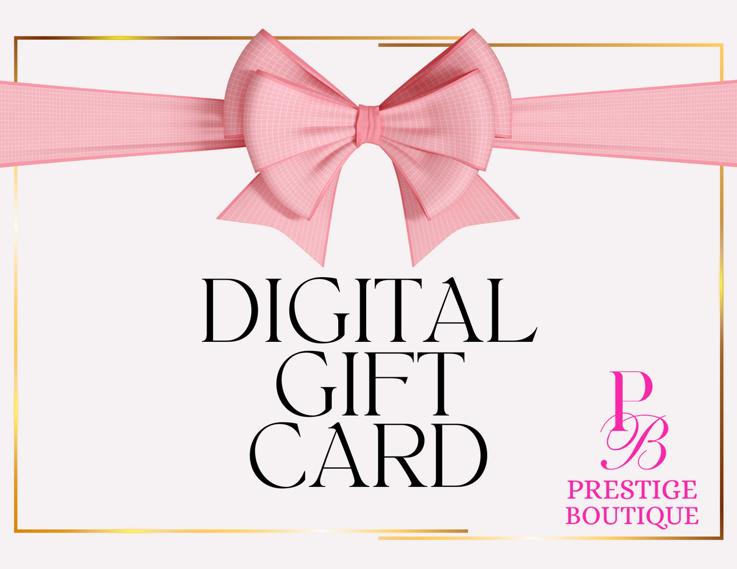 Digital Gift Card
