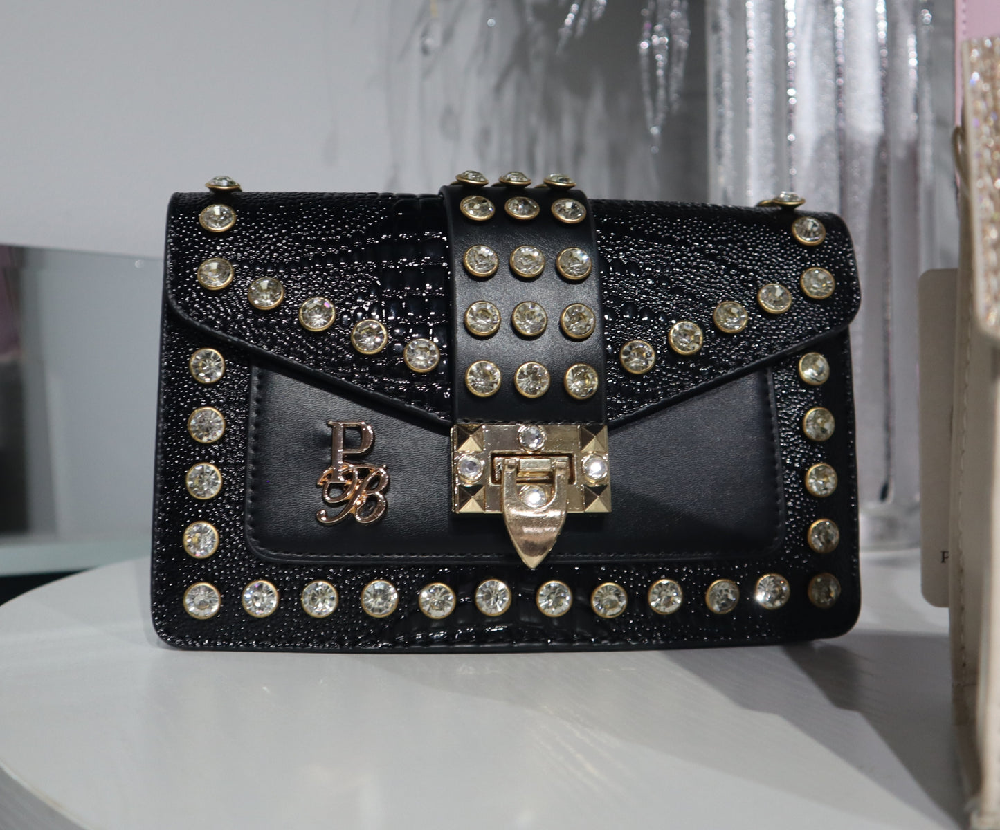 Prestige Boutique Studs & Sass Hand Bag crossbody