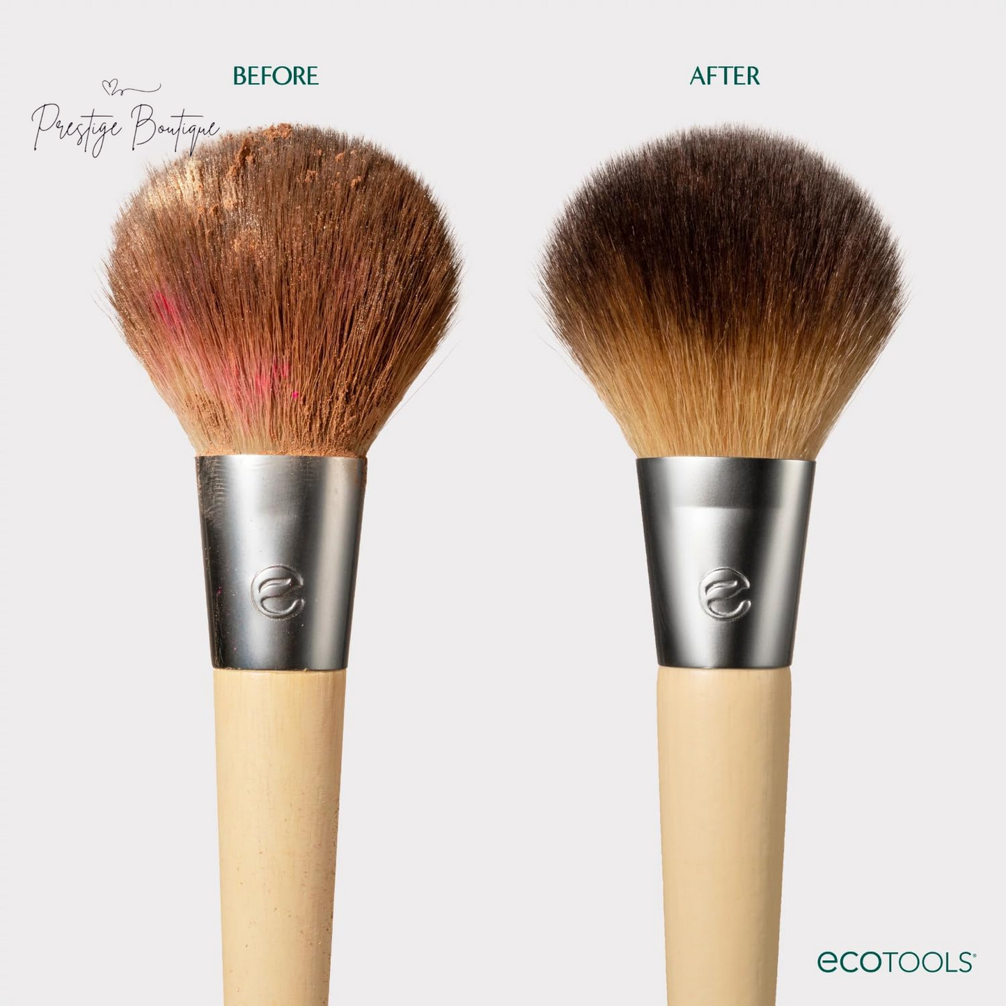 Ecotools Cleanser Shampoo for Makeup Brush/Sponge/Puffs, Remove Makeup & Impurities, Fragrance-Free, No Harsh Chemicals, Vegan & Cruelty-Free, 6 Fl.Oz./177 Ml, 1 Count