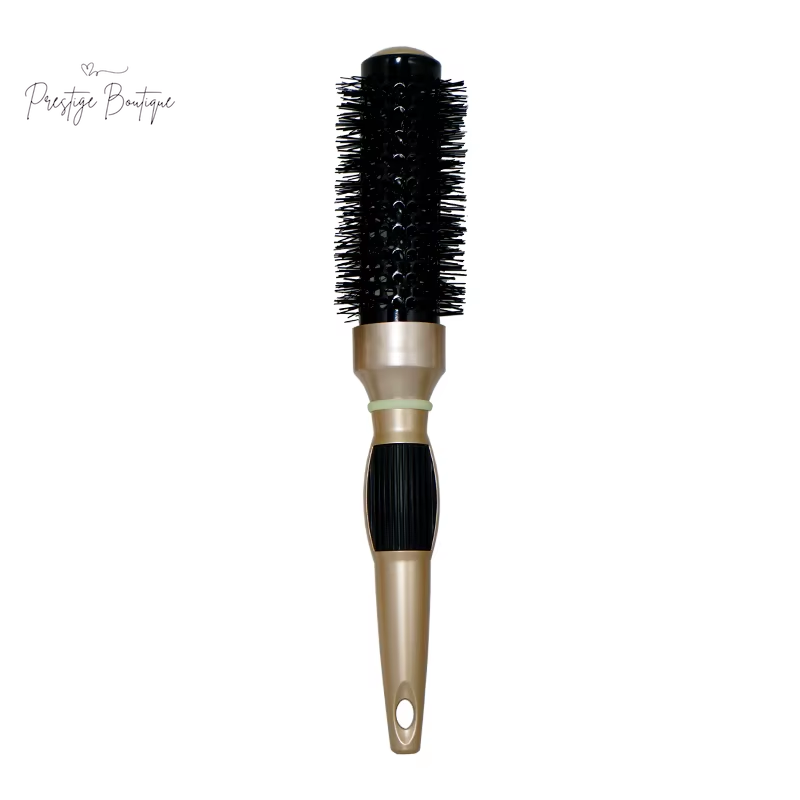 Hair Styling Hair Brush Nylon Comb Thermal Aluminum Tube round Barrel Hair Comb Professional Salon Hair Brush Hair Rollers Tools