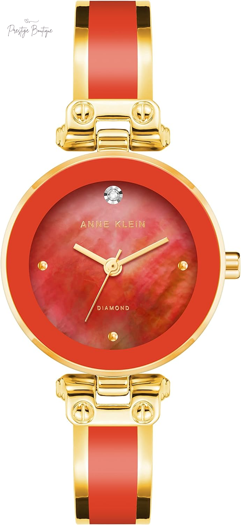 Anne Klein Women'S Genuine Diamond Dial Bangle Watch