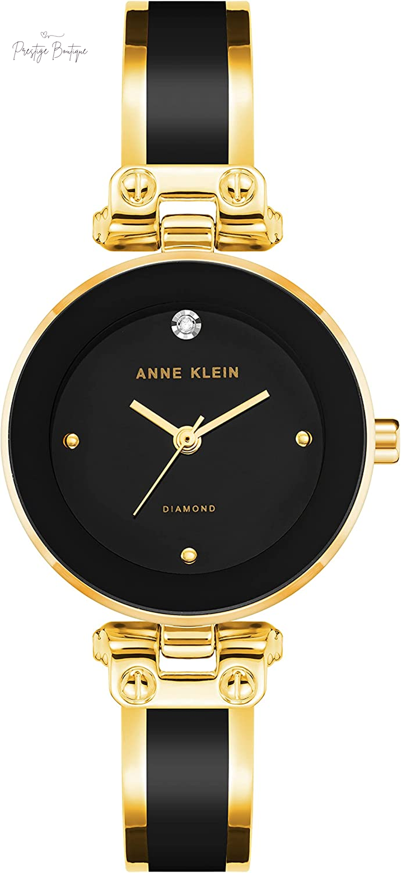 Anne Klein Women'S Genuine Diamond Dial Bangle Watch