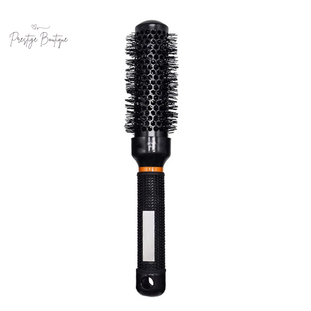 Hair Styling Hair Brush Nylon Comb Thermal Aluminum Tube round Barrel Hair Comb Professional Salon Hair Brush Hair Rollers Tools