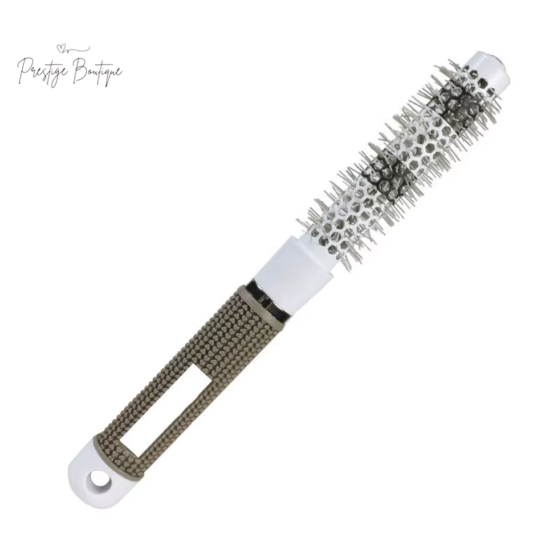 Hair Styling Hair Brush Nylon Comb Thermal Aluminum Tube round Barrel Hair Comb Professional Salon Hair Brush Hair Rollers Tools