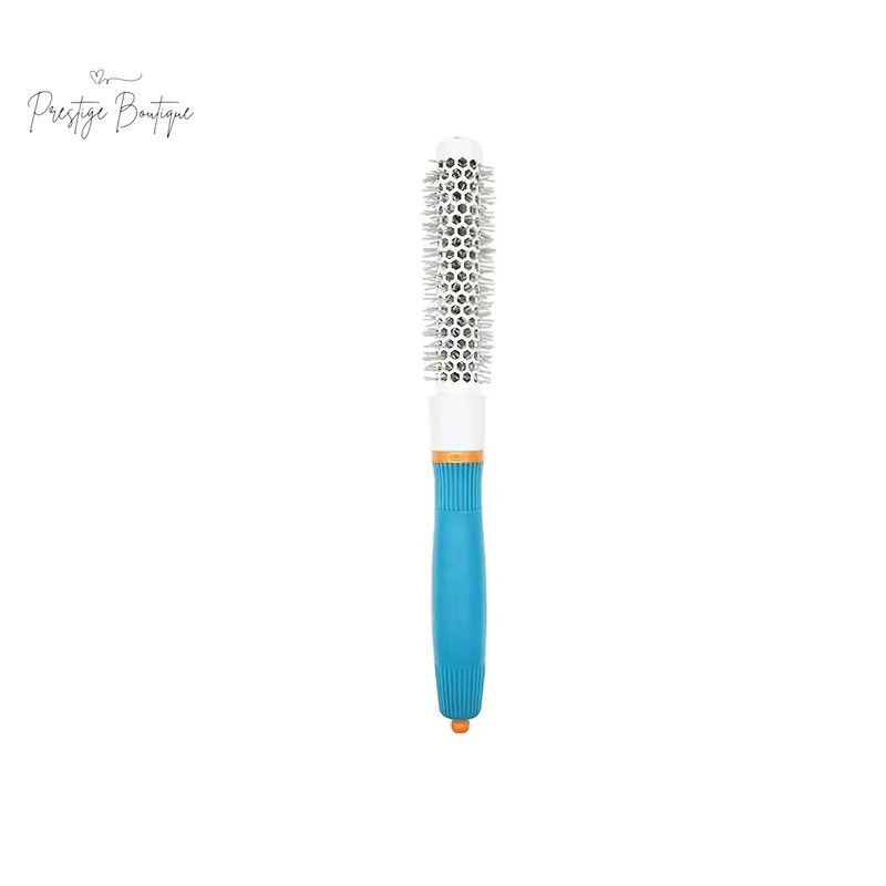 Hair Styling Hair Brush Nylon Comb Thermal Aluminum Tube round Barrel Hair Comb Professional Salon Hair Brush Hair Rollers Tools