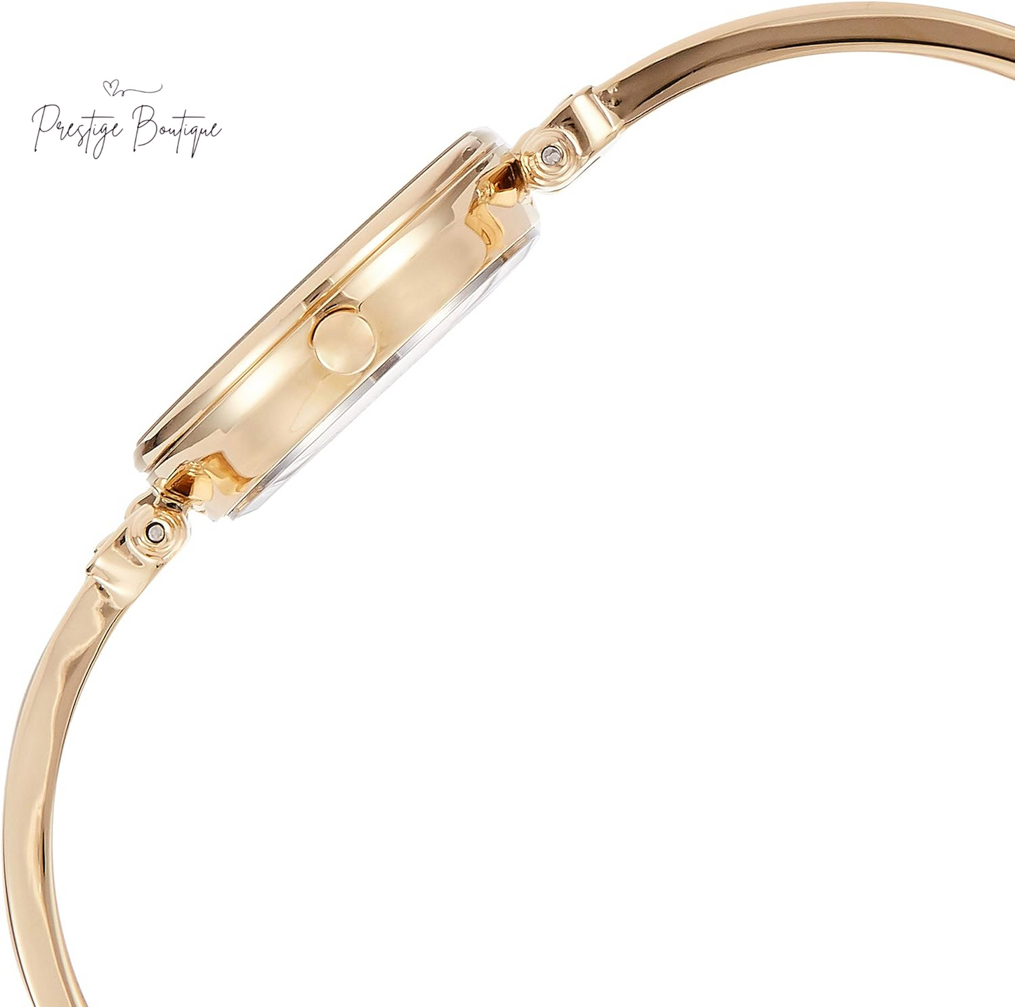 Anne Klein Women'S Genuine Diamond Dial Bangle Watch