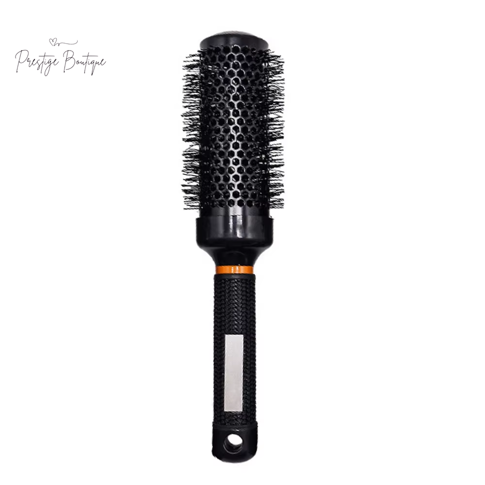 Hair Styling Hair Brush Nylon Comb Thermal Aluminum Tube round Barrel Hair Comb Professional Salon Hair Brush Hair Rollers Tools