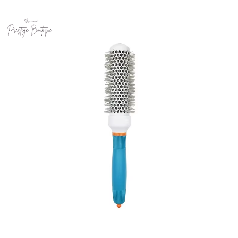 Hair Styling Hair Brush Nylon Comb Thermal Aluminum Tube round Barrel Hair Comb Professional Salon Hair Brush Hair Rollers Tools