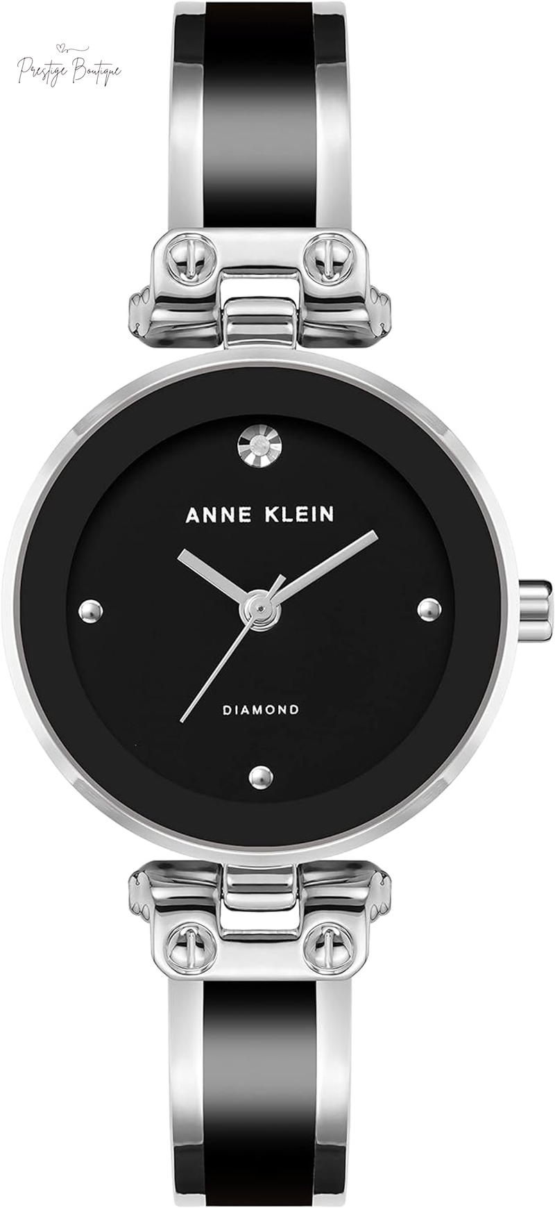 Anne Klein Women'S Genuine Diamond Dial Bangle Watch