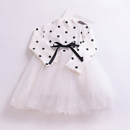 Western-style print princess dress