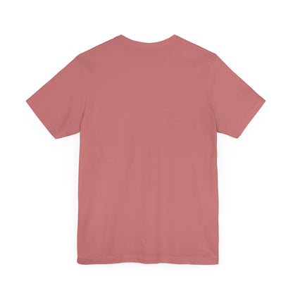 Playful Pink Kiss Graphic Unisex Jersey Tee