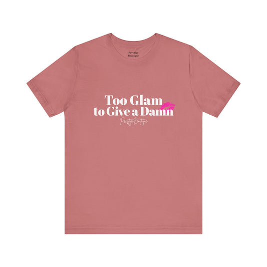 Playful Pink Kiss Graphic Unisex Jersey Tee