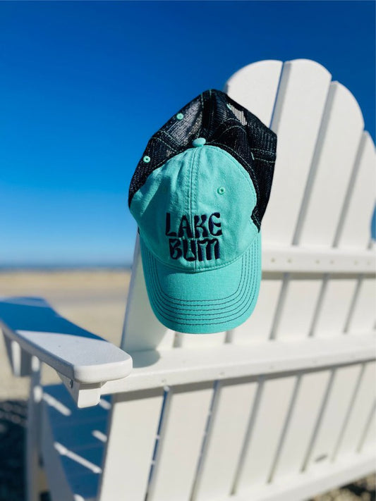 Lake Bum Embroidered Trucker Hat