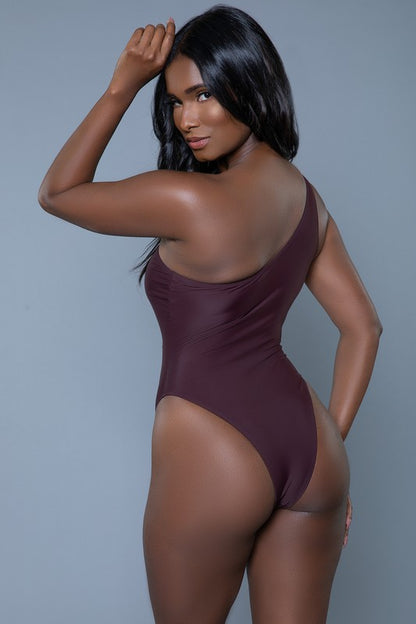 Sexy one piece women's swim suit