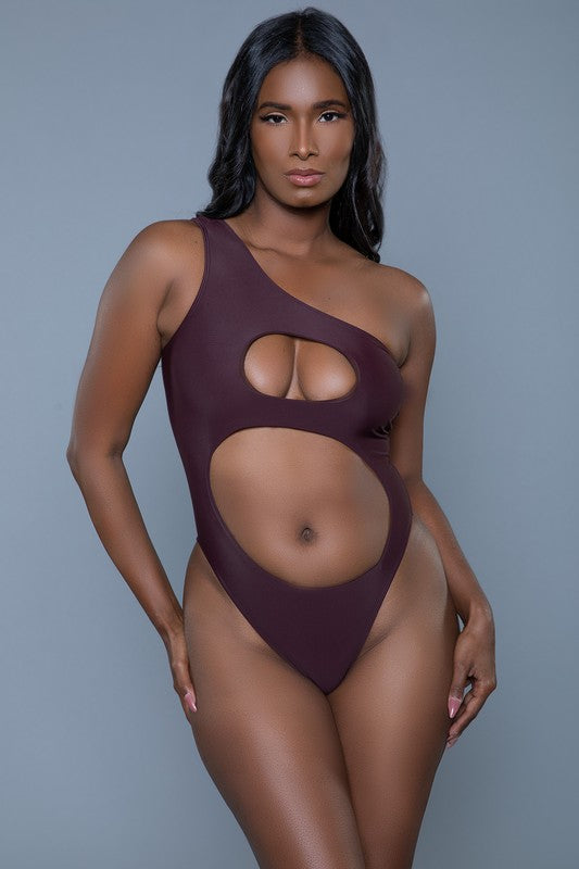 Sexy one piece women's swim suit