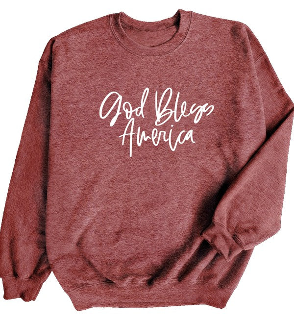 God Bless America Crewneck Sweatshirt