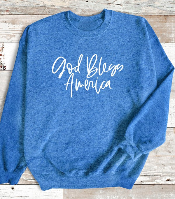 God Bless America Crewneck Sweatshirt