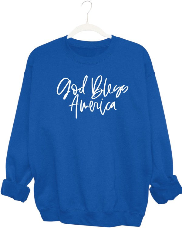 God Bless America Crewneck Sweatshirt