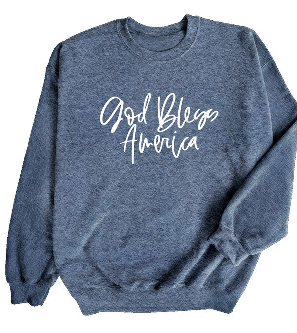 God Bless America Crewneck Sweatshirt