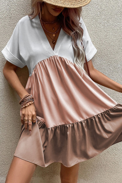 French Beige Dress