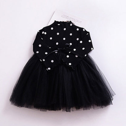 Western-style print princess dress