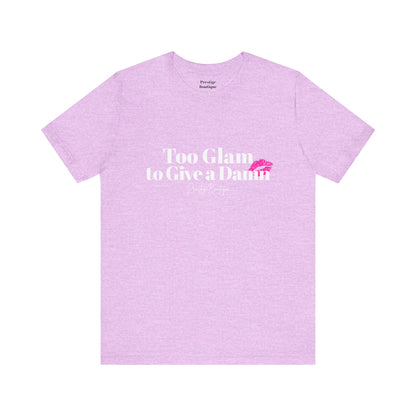 Playful Pink Kiss Graphic Unisex Jersey Tee