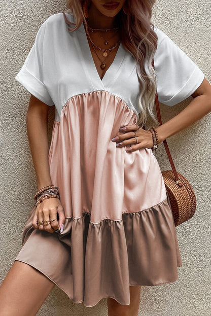 French Beige Dress