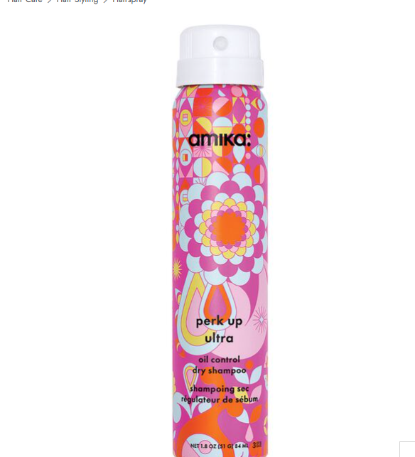 amika perk up ultra dry shampoo