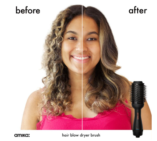 3 adjustable heat/speed settings, 115° f / 190° f / 230° f, create volume and smoothness on every hair type.
Tourmaline coated barrel generates negative ions and infrared heat to smooth hair and minimize frizz.
Oval barrel is designed to deliver extra root lift and increase overall volume.
Long nylon ball tip bristles detangle and smooth.
Short bristles increase bounce, shine and polish.
Ultra-lightweight design, weighing just .85 lb / 380 g.
9 ft / 3 m cord with 360° swivel — allows easy handling.
Works on