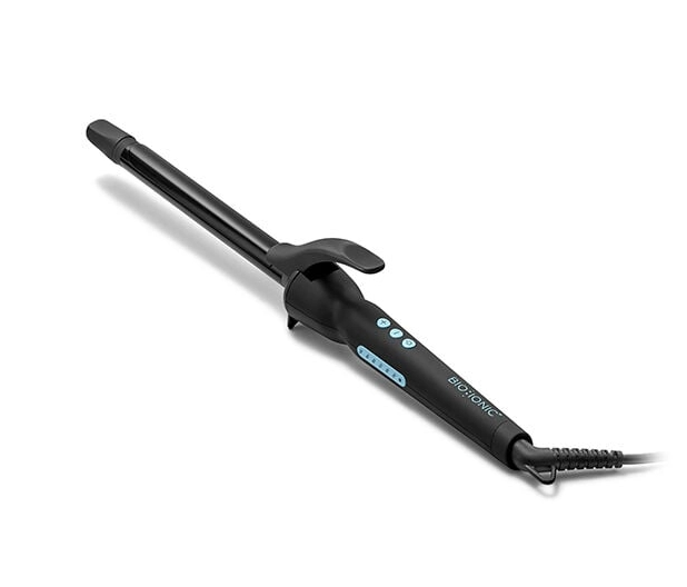 The extended length barrel quickly creates loose, modern curls and waves and makes it easier to style long hair, or style the back sections on shorter styles.