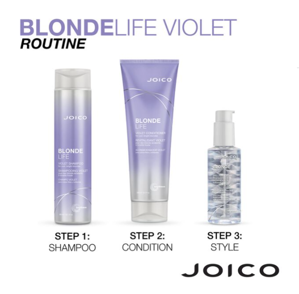 Joico Blonde life violet hair product recommendations 