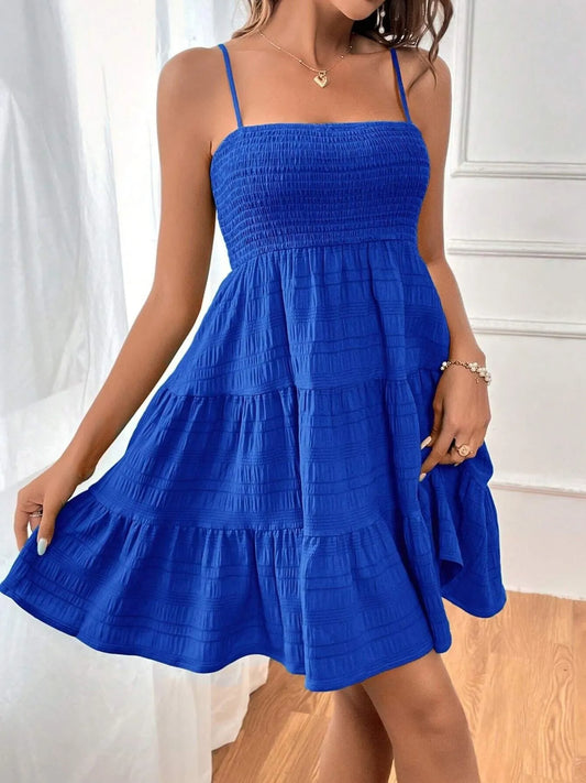 blue sundress