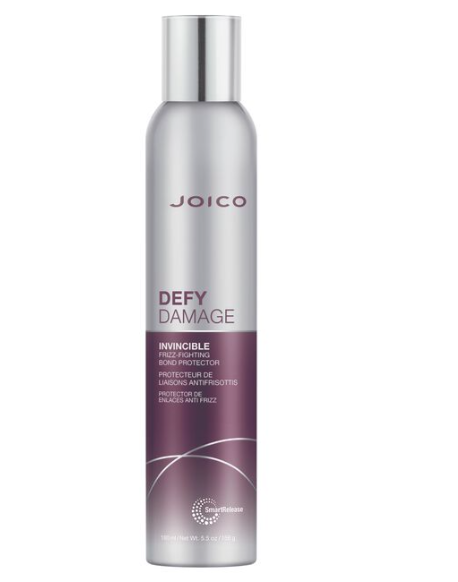 Conquer dreaded frizz with Defy Damage Invincible Frizz-Fighting Bond Protector ? the bond-building spray that instantly shields hair from humidity, thermal damage, and the effects of pollution for a full 24 hours.

24-hour frizz protection
Instant softness &amp; shine
Bond protection
Thermal protection up to 450°F
Guards against pollution*