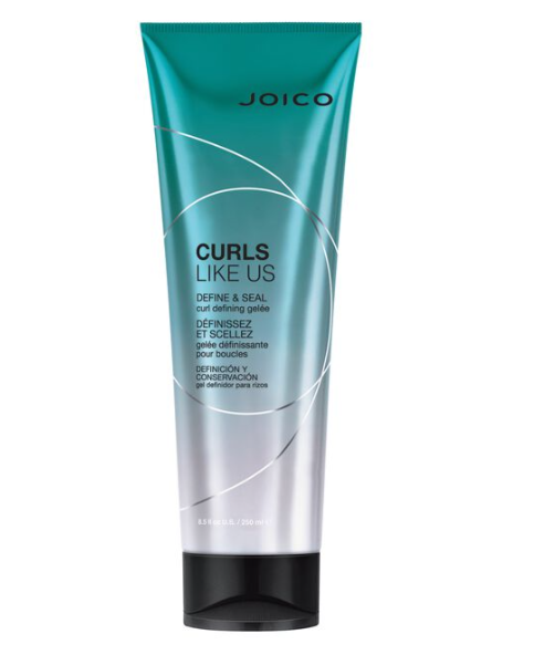 Curls Like Us Define &amp; Seal Defining Geleé creates a moisture-rich cast that enhances coils and curls, locks out humidity and frizz, while improving curl definition without weighing down hair or flaking.
