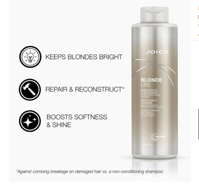 Joico Blonde Life Brightening Shampoo