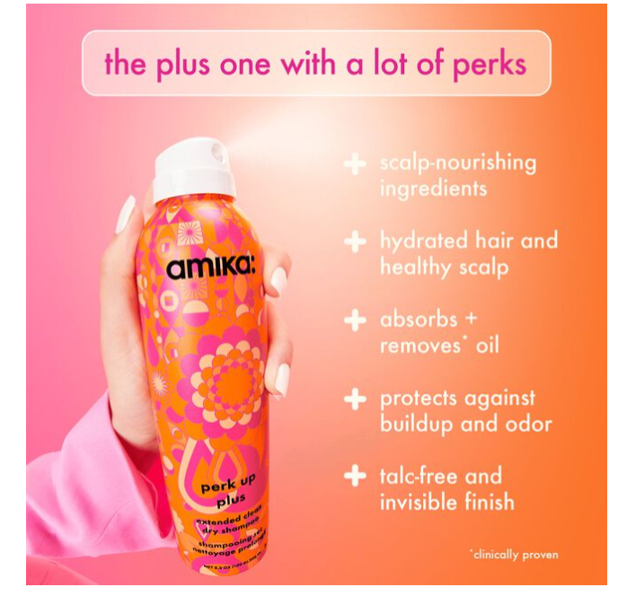 Perk Up Plus Extended Clean Dry Shampoo