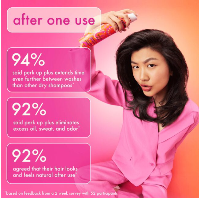 Perk Up Plus Extended Clean Dry Shampoo