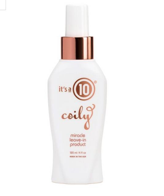 It's a 10 Coily Miracle Leave-In Product