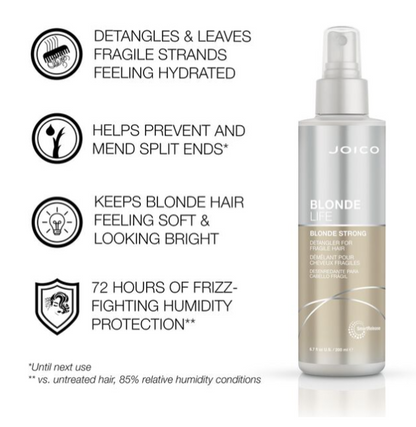 Joico Blonde Life Blonde Strong Detangler Spray for Fragile Hair