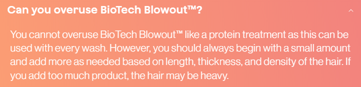 Goddess BioTech Blowout Leave-In Restorative Hair Mask