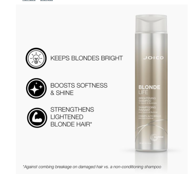 Joico Blonde Life Brightening Shampoo