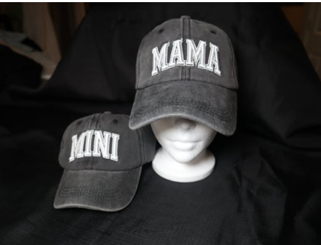 mama and mini baseball cap 